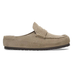 BIRKENSTOCK - Naples Süet Mules | Toprak kahverengi