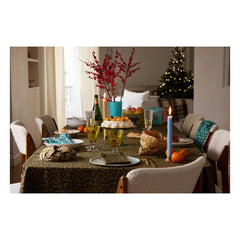 Rose in April - Thelma Graou Tablecloth | Olive