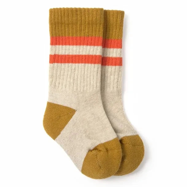 Cozmo - Color Block Socks | Ivory
