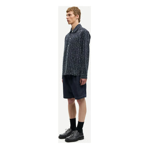 Samsoe Samsoe - Sacastor Baumwoll-Overshirt | Dunkelgrau