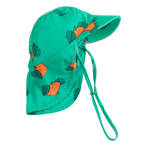 Bobo Choses - Orange Baby-Badehaube | Grün