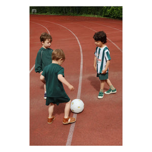 Konges Sløjd - Striped T-Shirt Recycled Fibres | Green