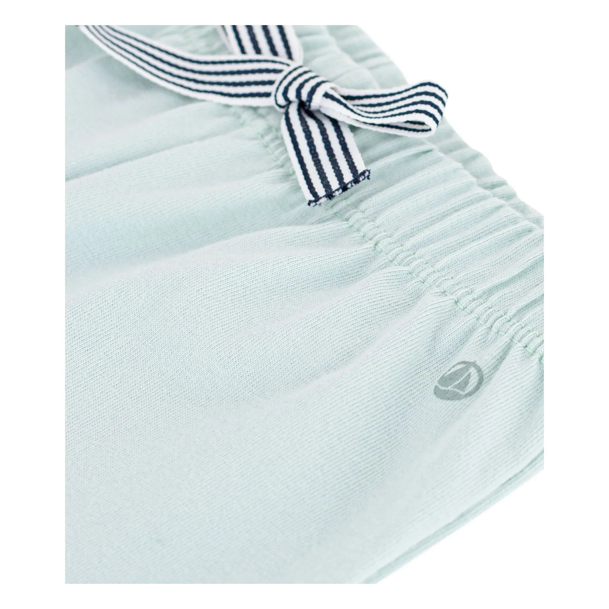 Petit Bateau - Organik pamuklu polar şort | Turkuaz