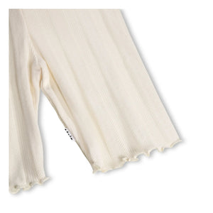 Molo - Noella Organic Cotton Short Leggings | Ivory