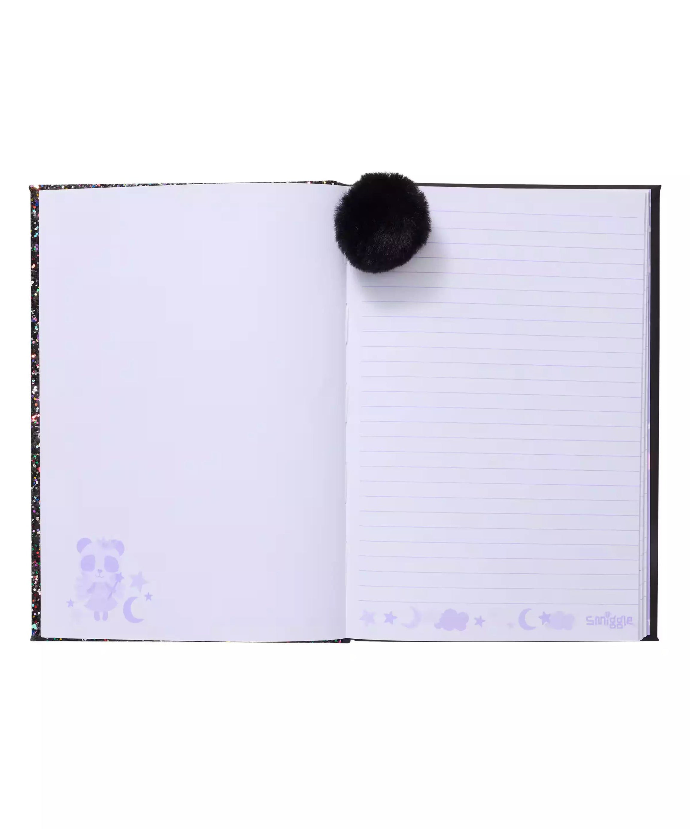 Smiggle - Sequin Dreams Çift Taraflı A5 Defter-Dinossi