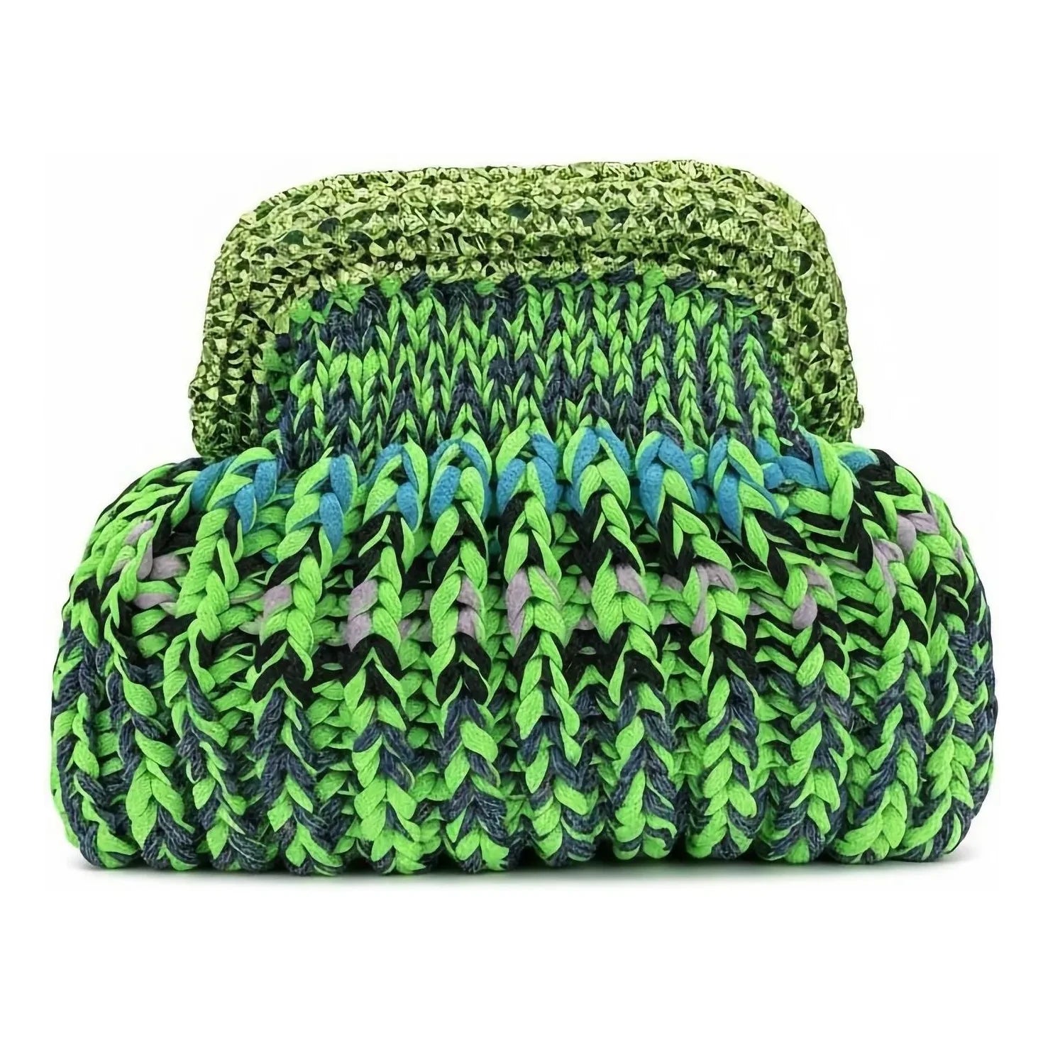 Nadia Dafri - Sis Clutch Klein | Neongrün