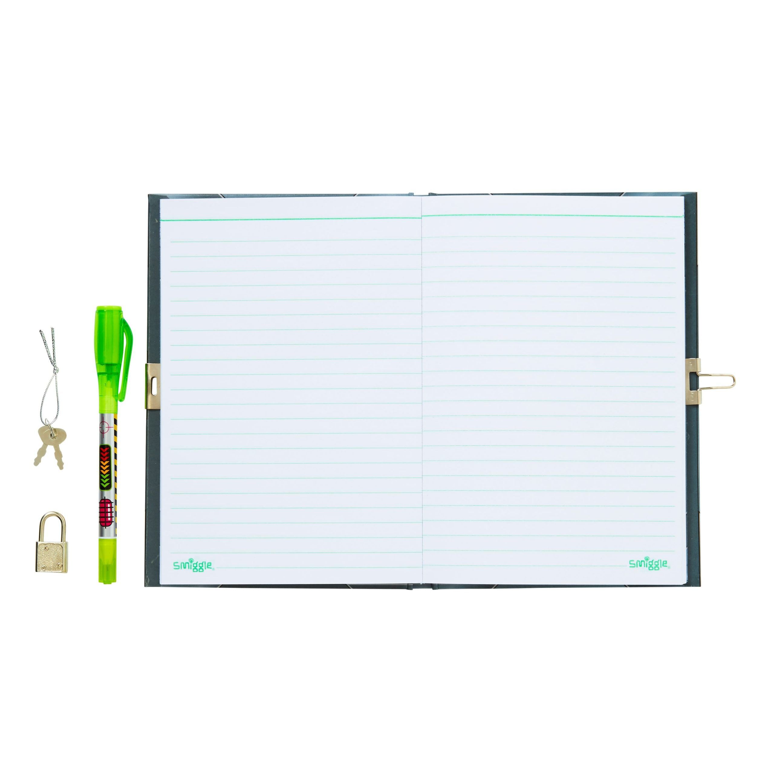 Smiggle - Spy A5 Kitlenebilir Defteri-Dinossi