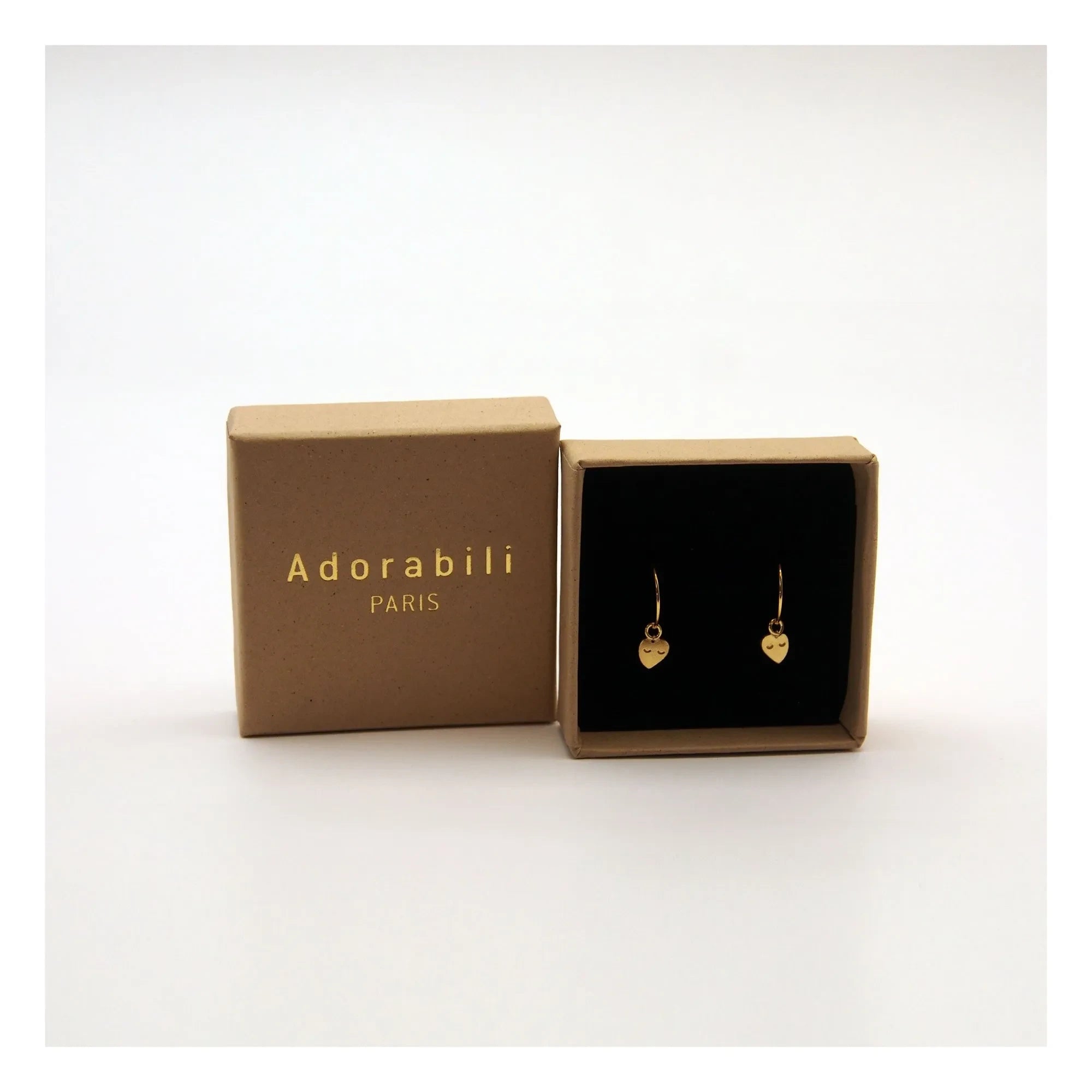 Adorabili - Kalp Küpeler | Gold