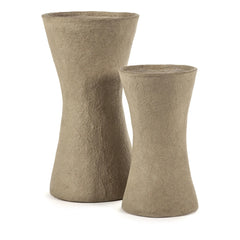 Serax - Erd-Papiermaché-Vase | Braun