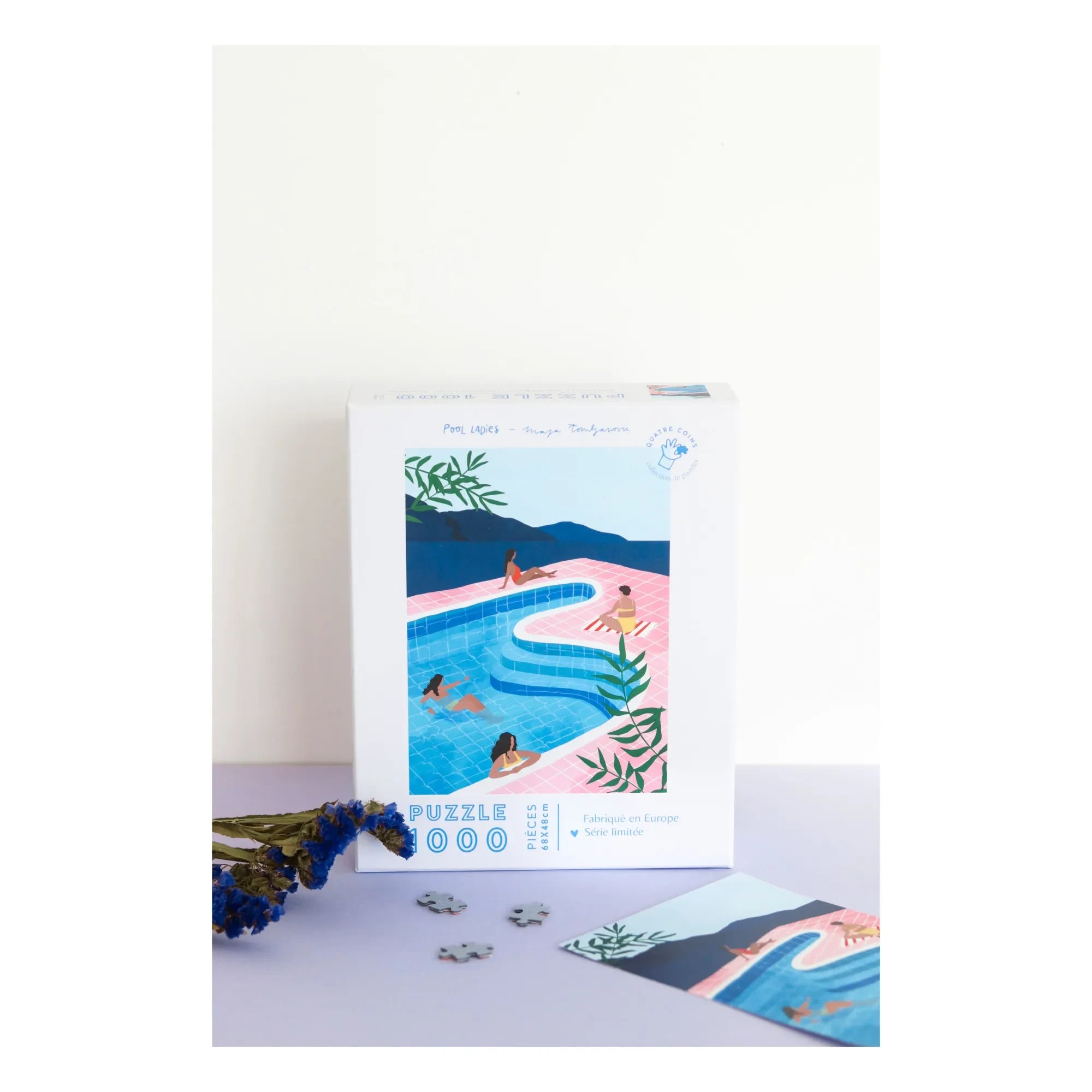 La Petite Épicerie - Pool Ladies Puzzle - Maka Tomljanovic - 1000 Pieces