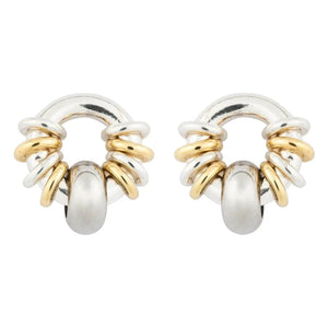 Sigal - Donut Baby-Ohrringe | Silber