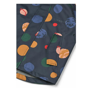 Liewood - Pedia Recycled Fiber Raincoat Set | Navy Blue