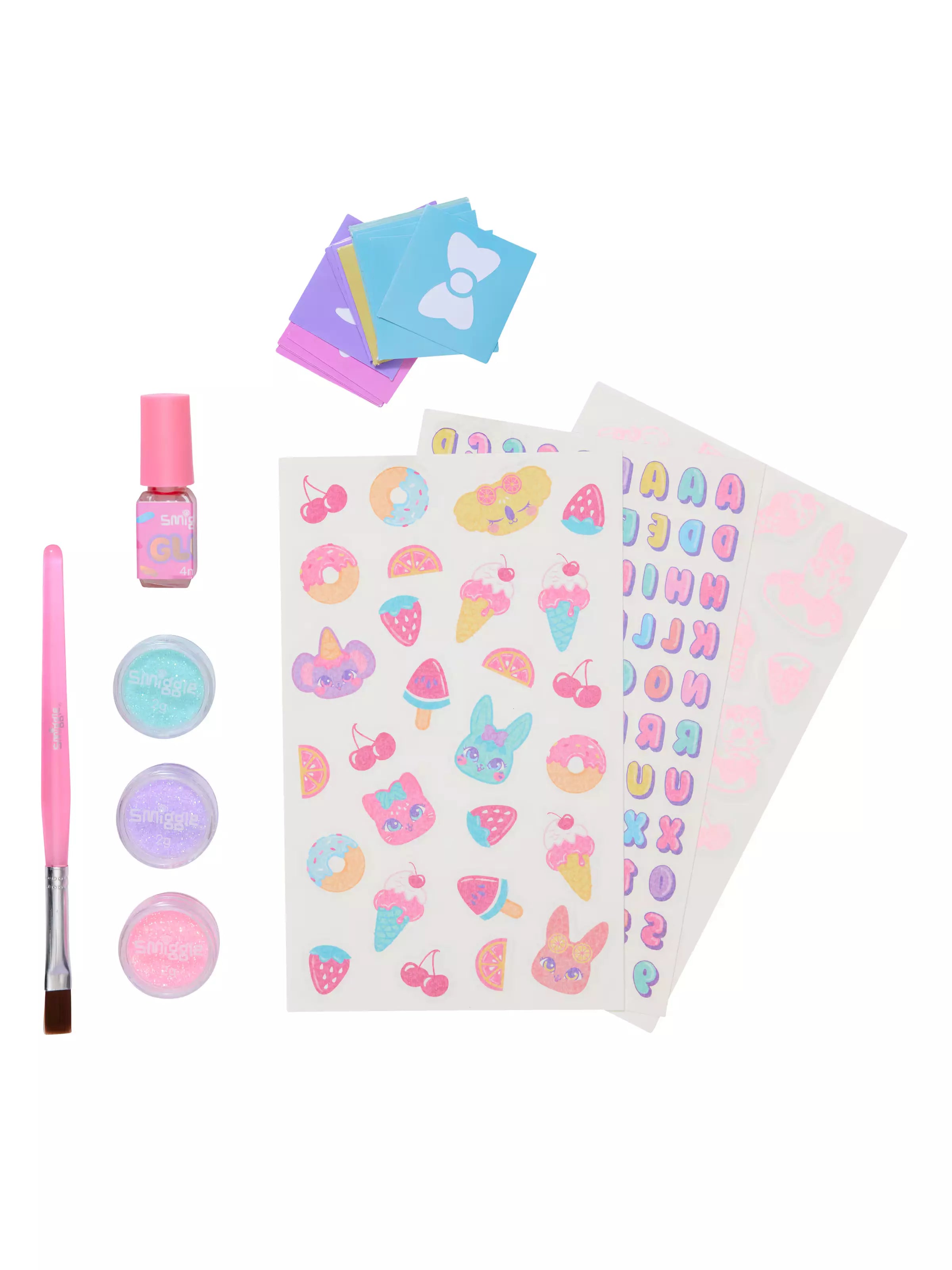 Smiggle - Çocuk Vücut Şablon ve Tasarım Seti - Dinossi