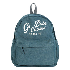 Bobo Choses - Organik Pamuklu Jean Sırt Çantası | Mavi