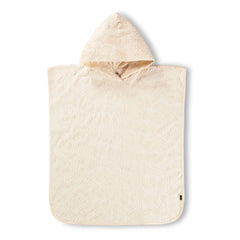 Molo - Poncho de Bain Beach Cover Up Dokulu Palmiye Ağaçları | Ekru