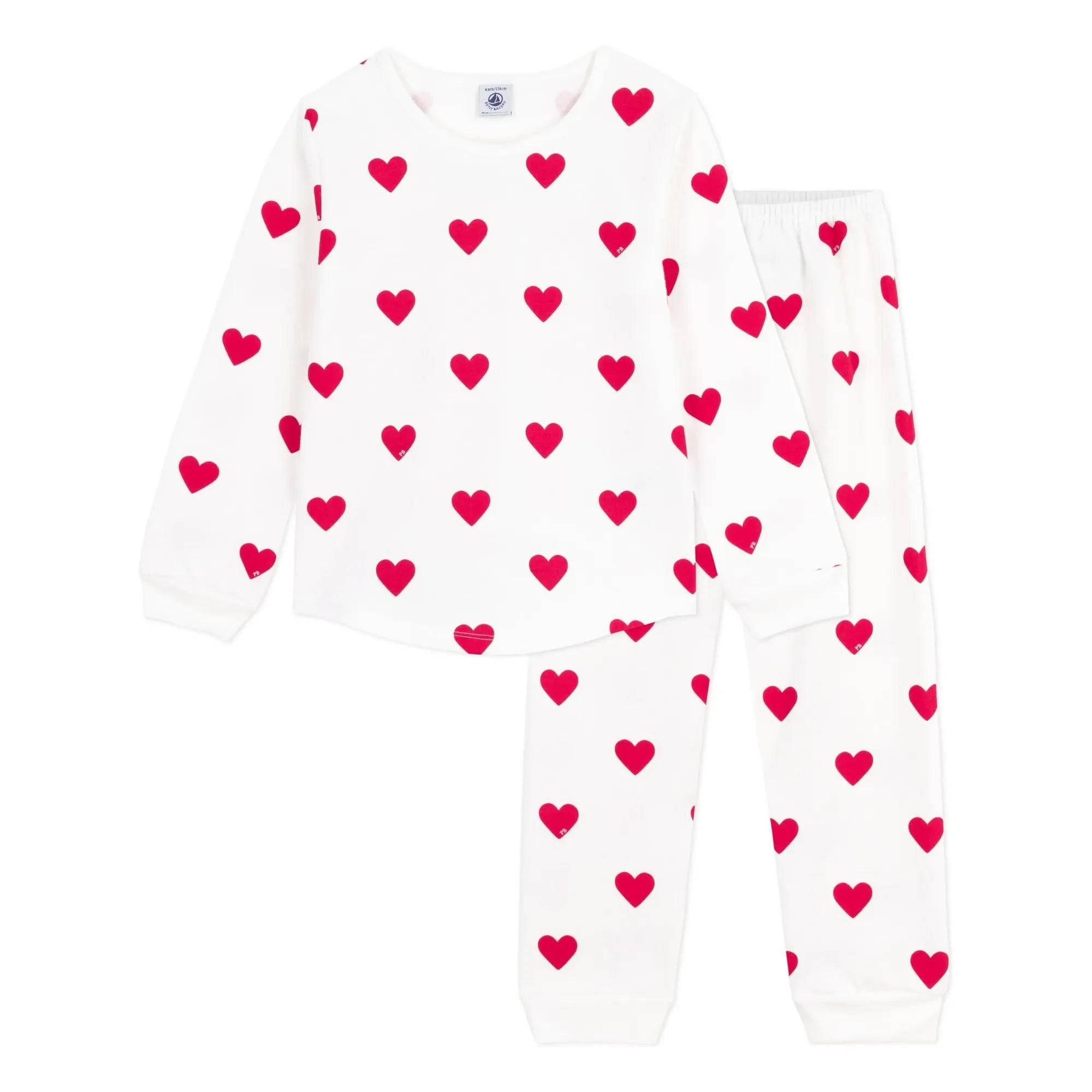 Petit Bateau - Kalpli Polar Pijama | Ekru