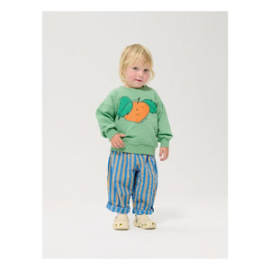 Bobo Choses - Orange Organic Cotton Sweatshirt | Green