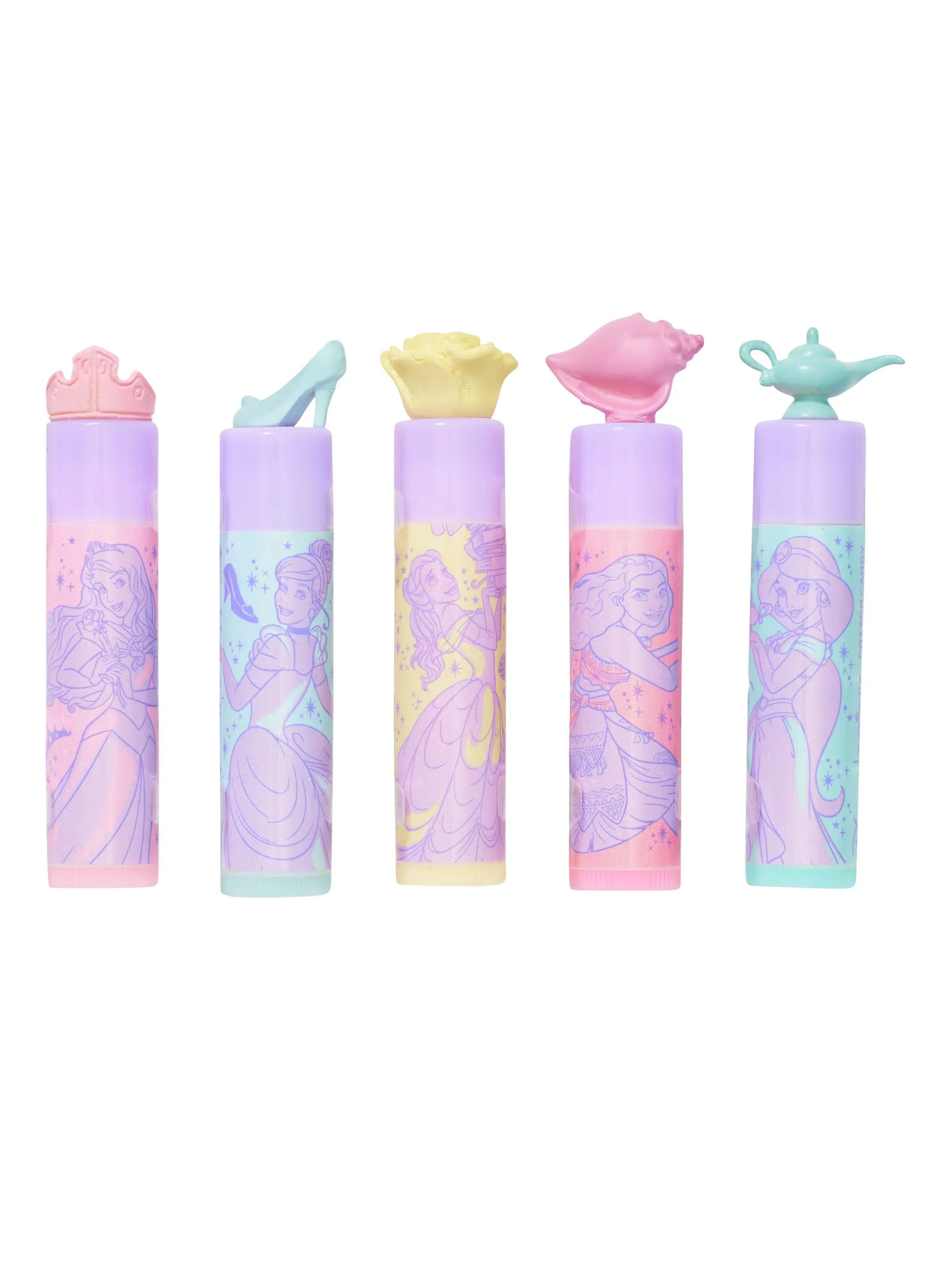 Smiggle - Disney Prenses 5li Dudak Balsam Seti ve Çantası-Dinossi