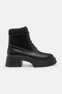 Coach Leah Platform Deri Botlar