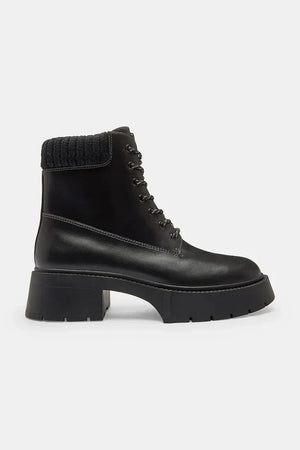 Coach Leah Platform Deri Botlar