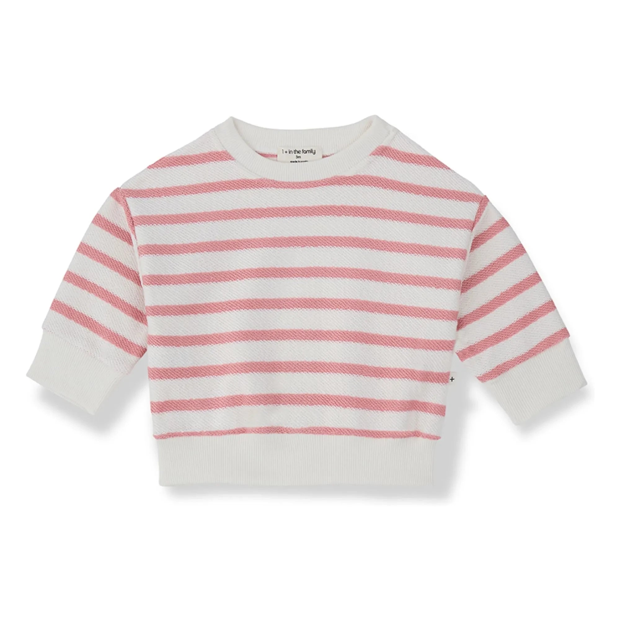 1+ in the family - Çizgili Marroig sweatshirt | Allık