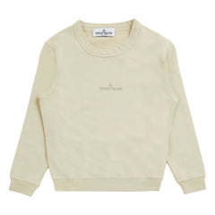Stone Island - El Yazısı Baskılı Sweatshirt | Bej