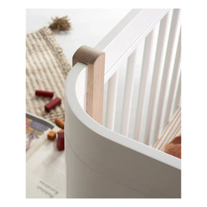 Oliver Furniture - Oak Ahşap Mini+ beşik yatağı, junior kit hariç