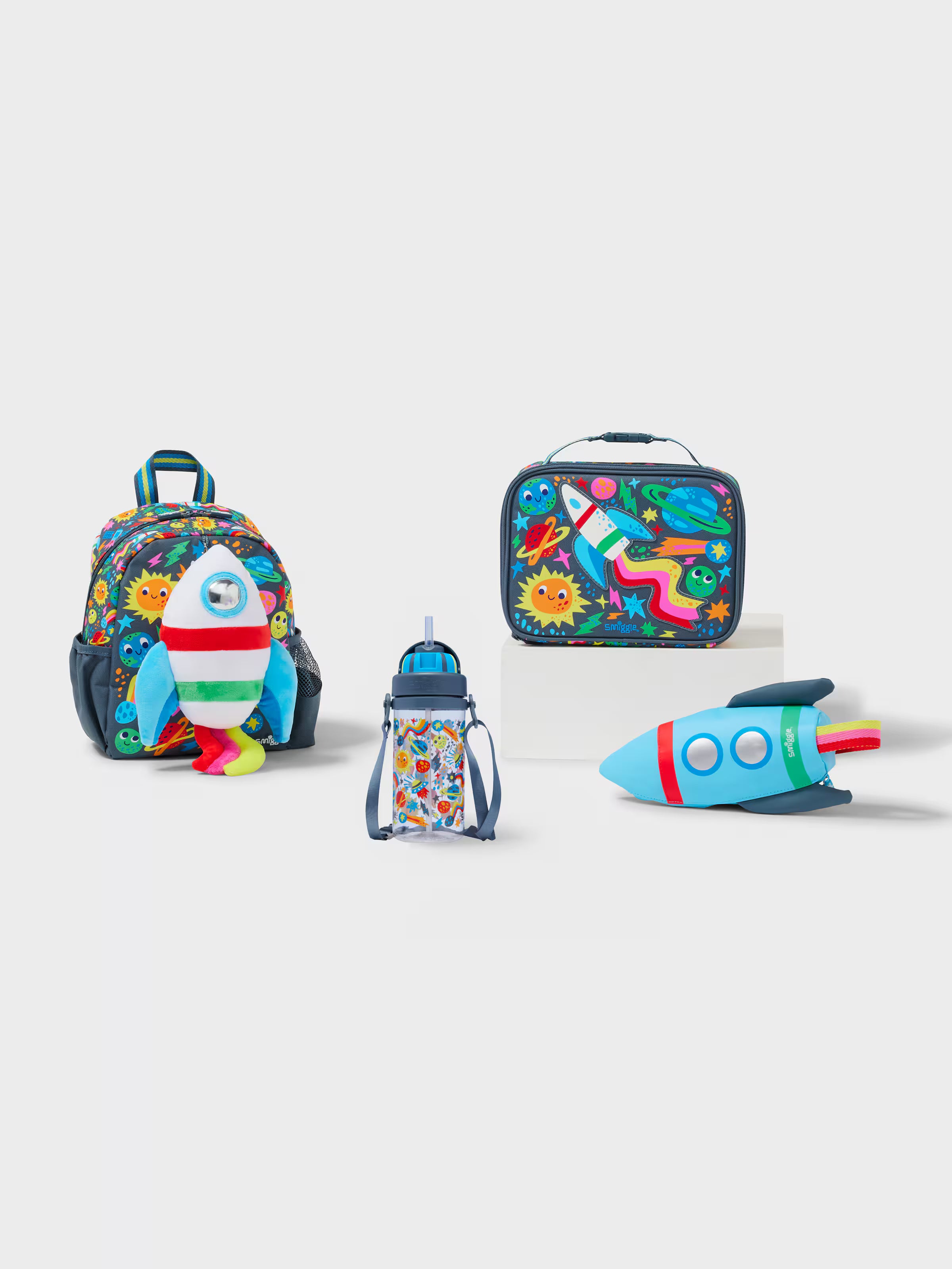 Smiggle - Little Journeys 4'lü Çanta Seti