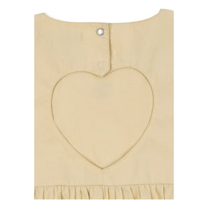 Konges Sløjd - Open-back dress Hearly Organic cotton | Beige