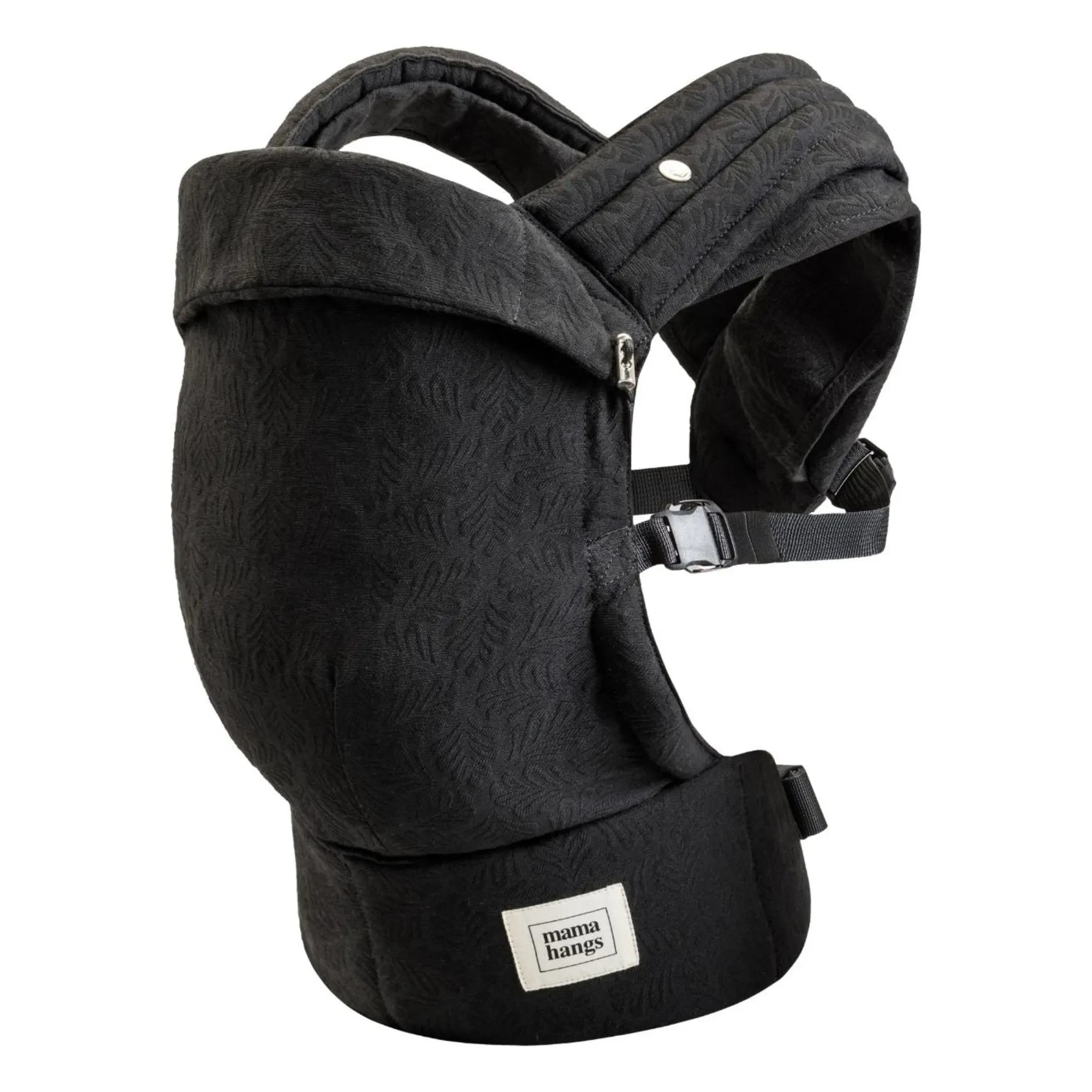 Mama Hangs - Carry & Bloom Baby Carrier | Black