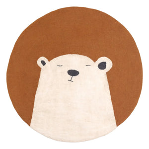 Muskhane - Felt Pasu Grizzly halı | Pudra