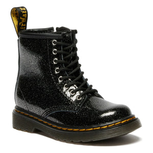Dr Martens - 1460 J Glitter Bağcıklı Bot | Parlak siyah