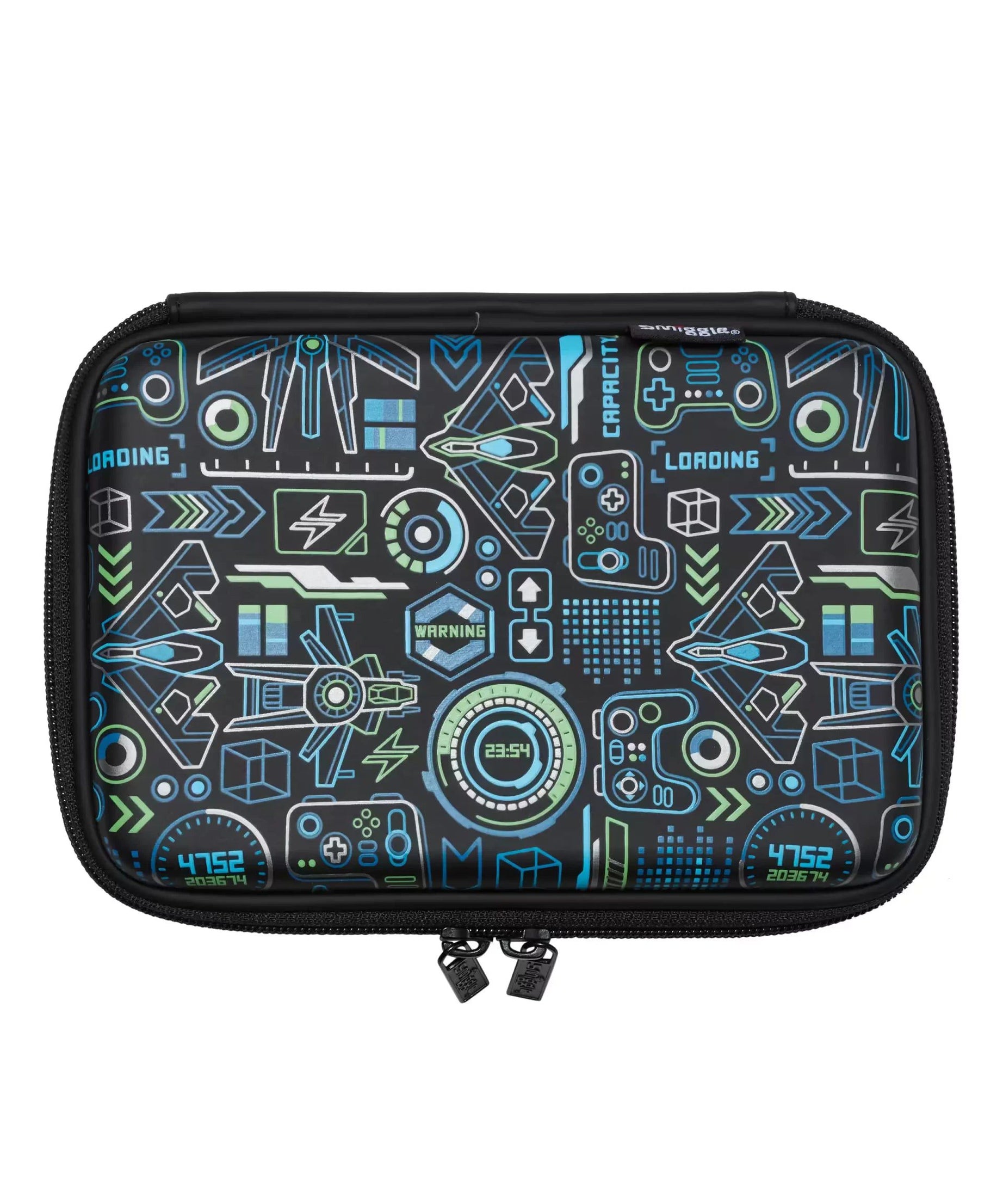 Smiggle - Virtual Hardtop Kalem Kutusu-Dinossi