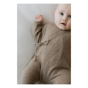 My Little Freckle - Organik Kaşmir Bebek Tulum | Camel