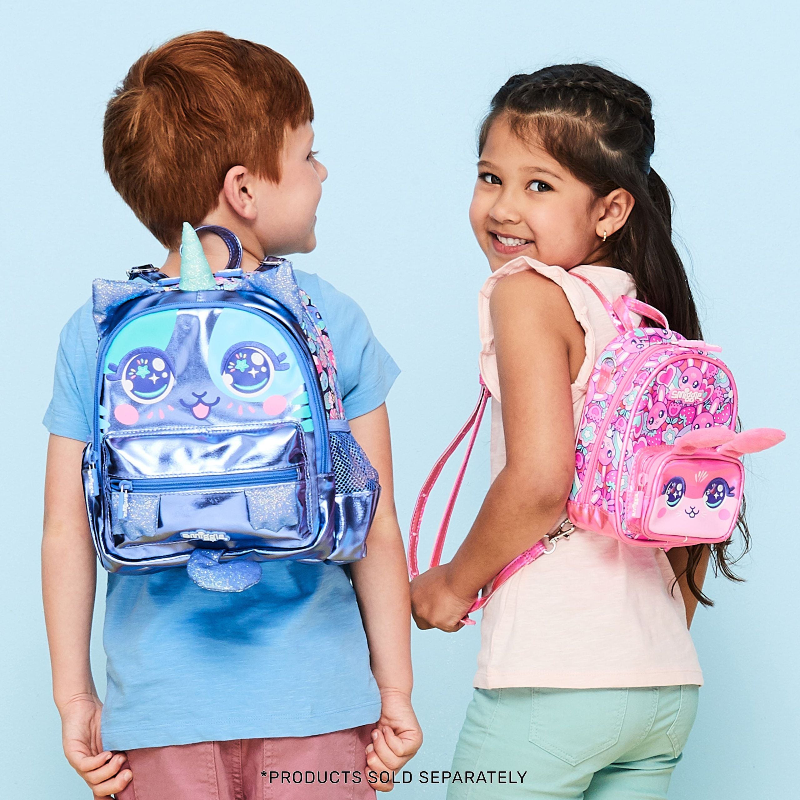 Smiggle - Budz Ufacık Minik Karakter Sırt Çantası-Dinossi