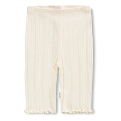 Molo - Noella Organic Cotton Short Leggings | Ivory