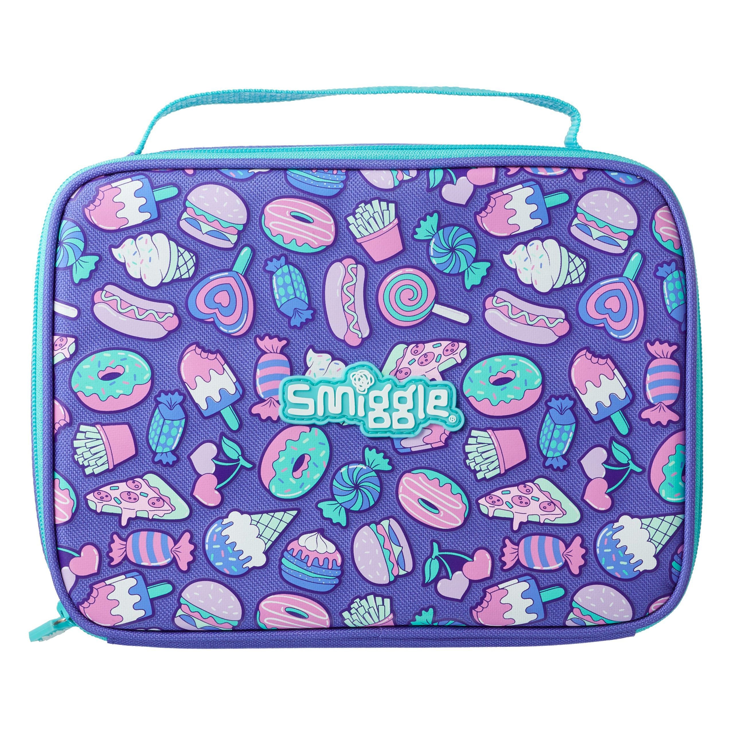 Smiggle - Neat Tatlı Yemekler Beslenme Çantası-Dinossi