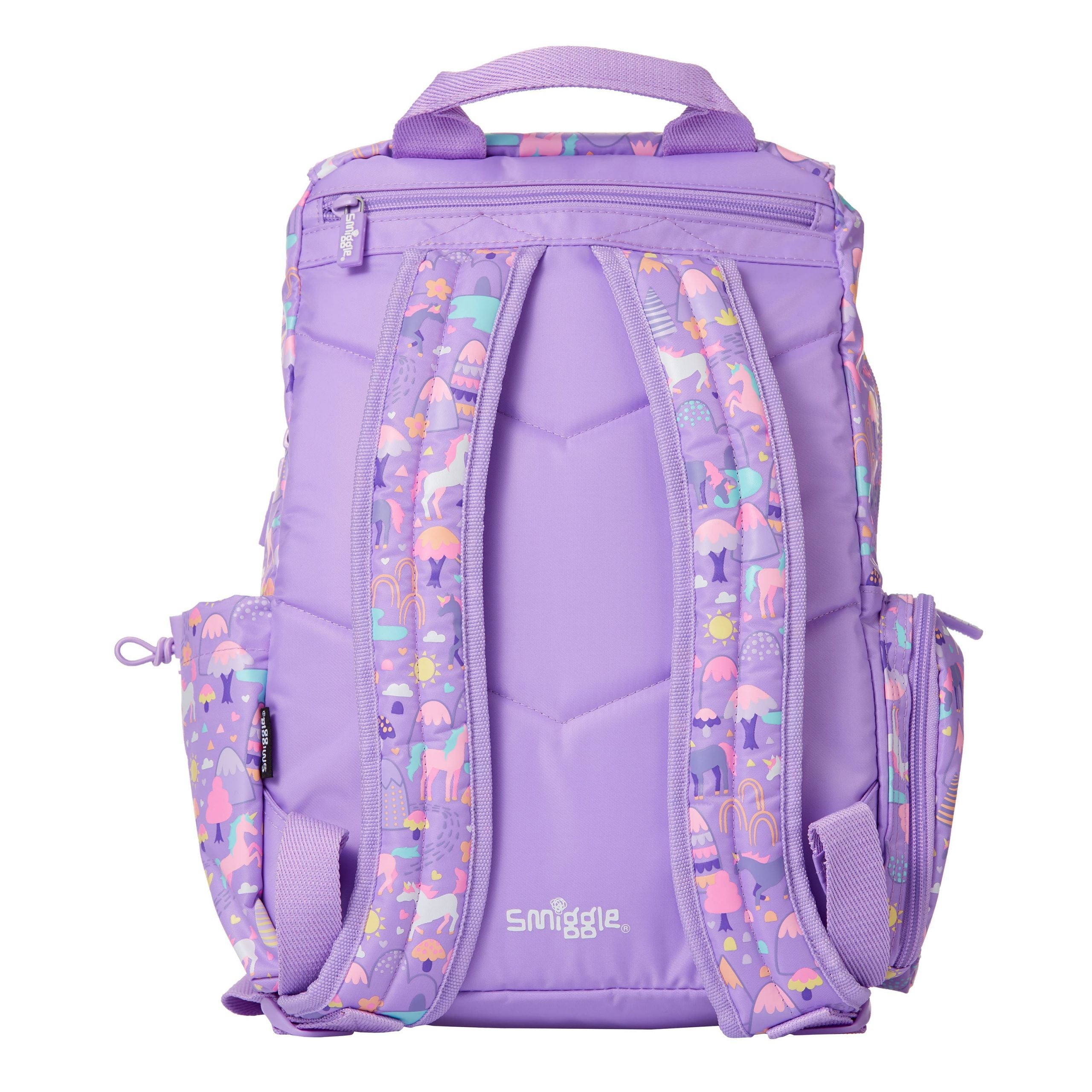 Smiggle - Beam Lilak Unicorn Sırt Çantası-Dinossi