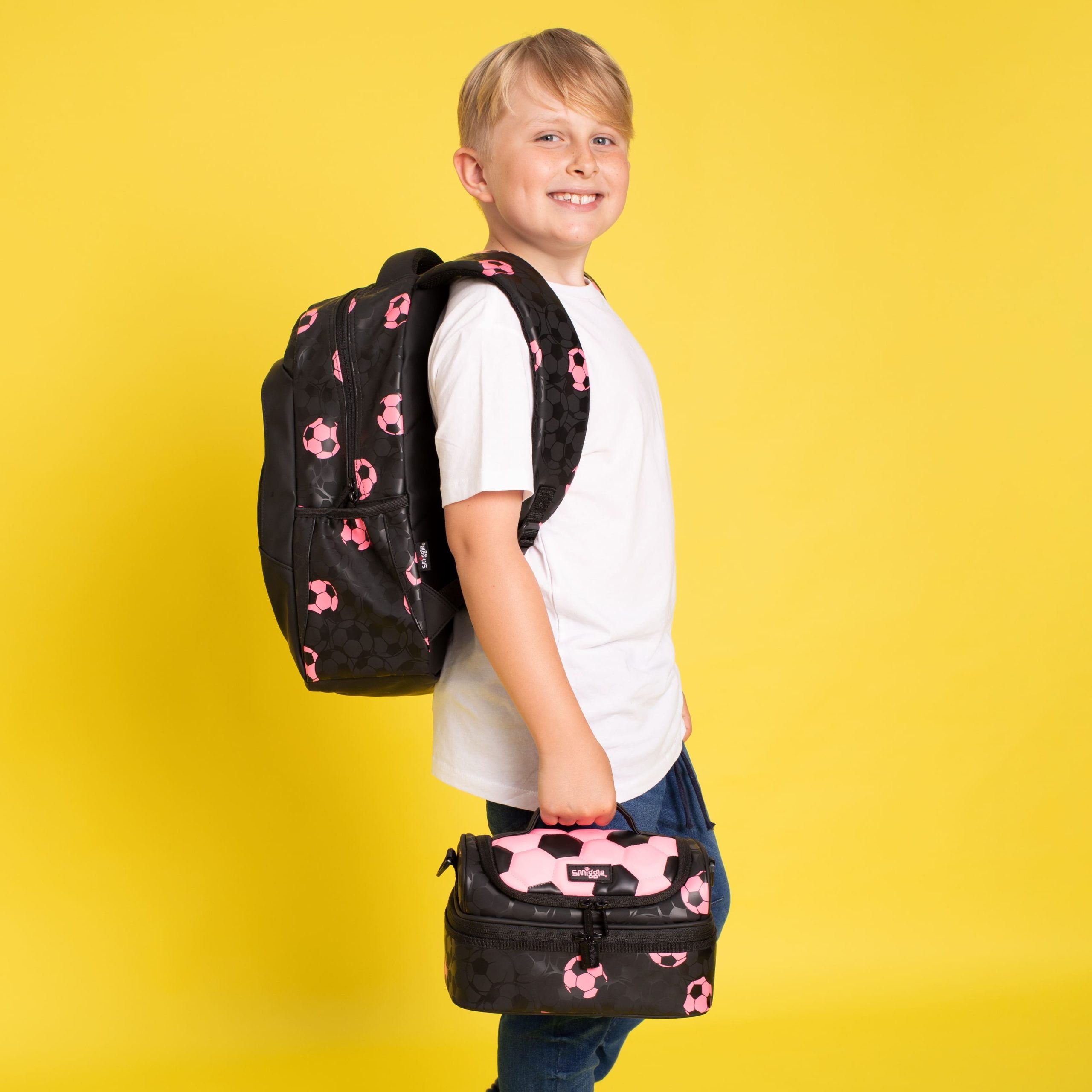 Smiggle - Striker Klasik Sırt Çantası-Dinossi