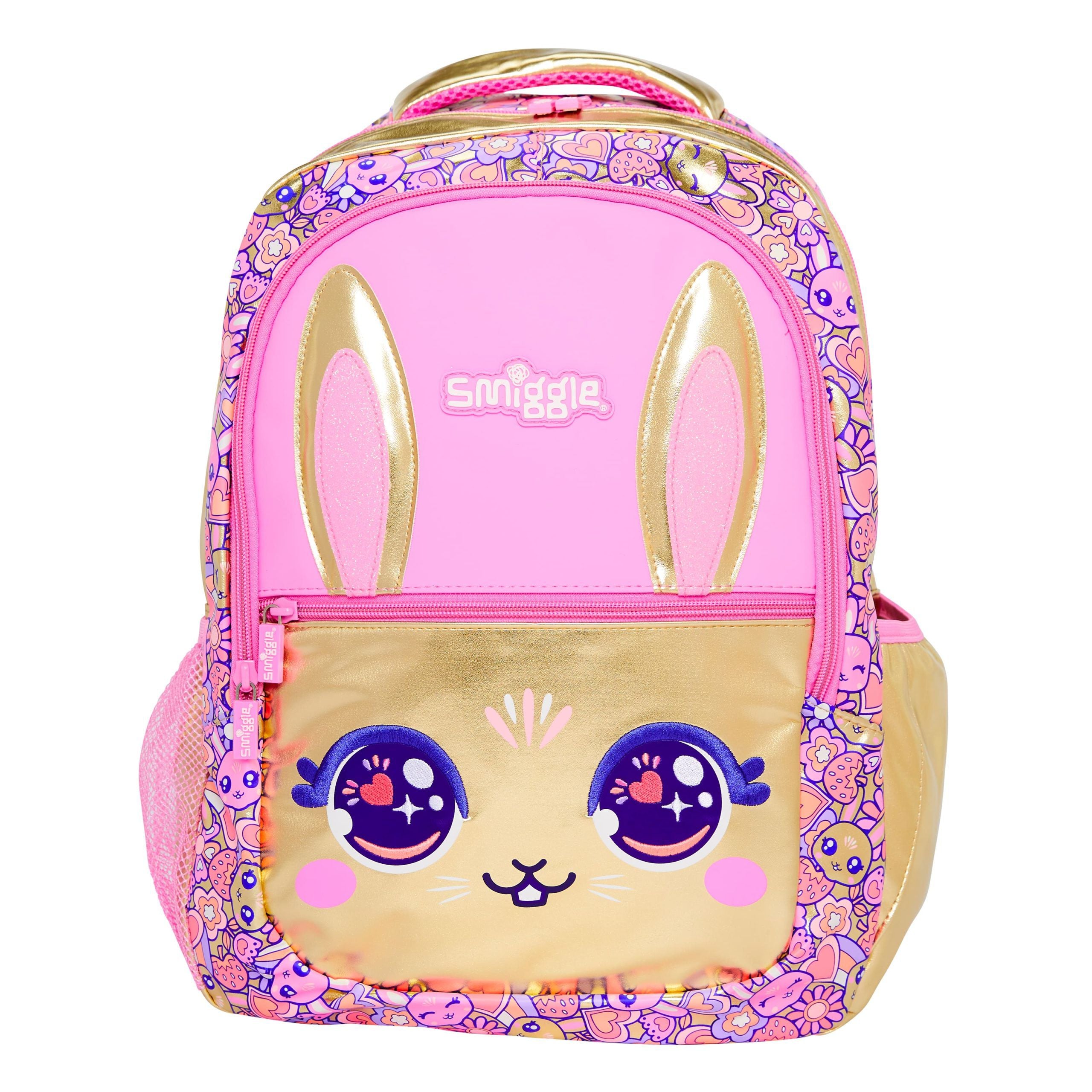 Smiggle - Gold Budz Klasik Karakterli Sırt Çantası-Dinossi