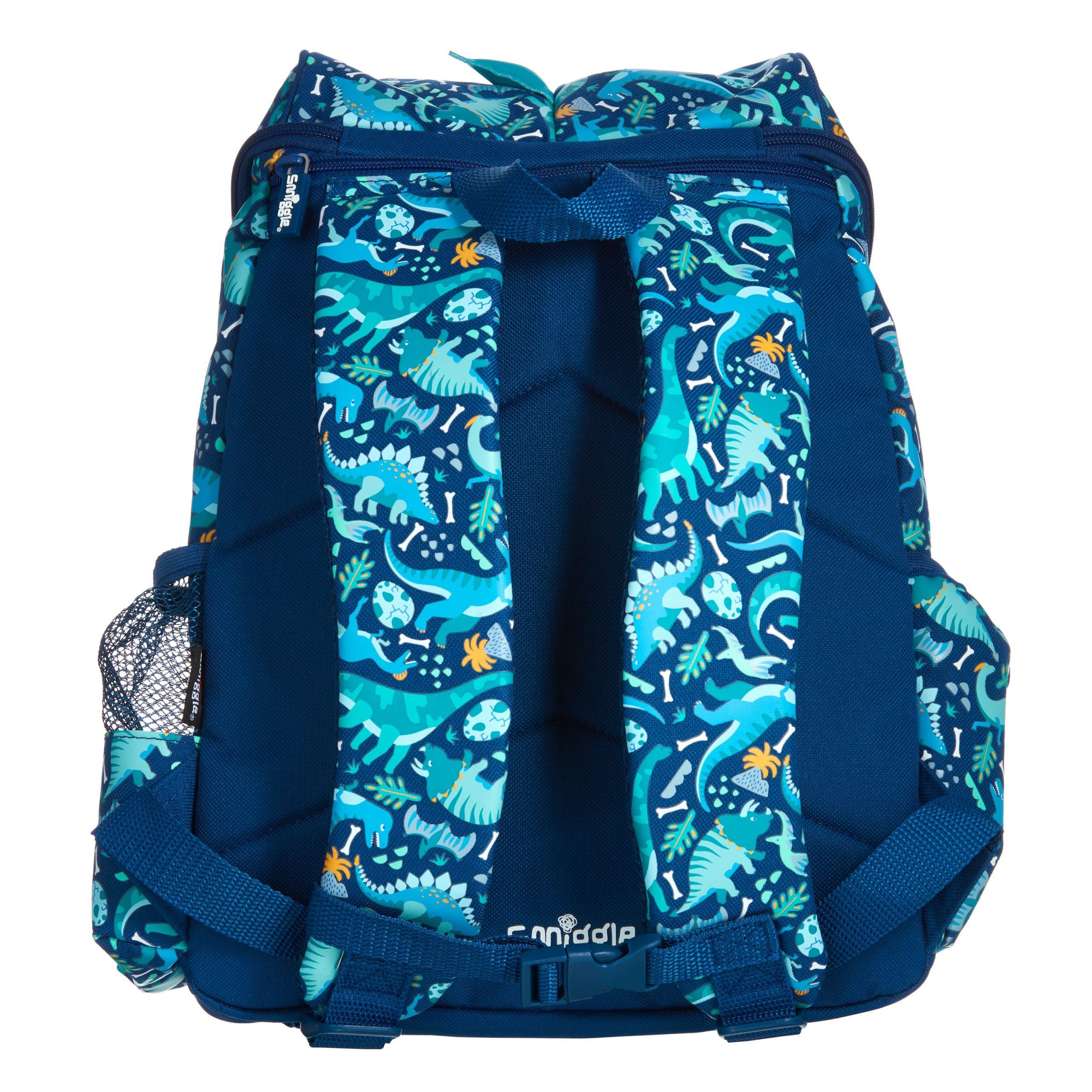 Smiggle - Slumber Hoodie Karakter Junior Sırt Çantası-Dinossi