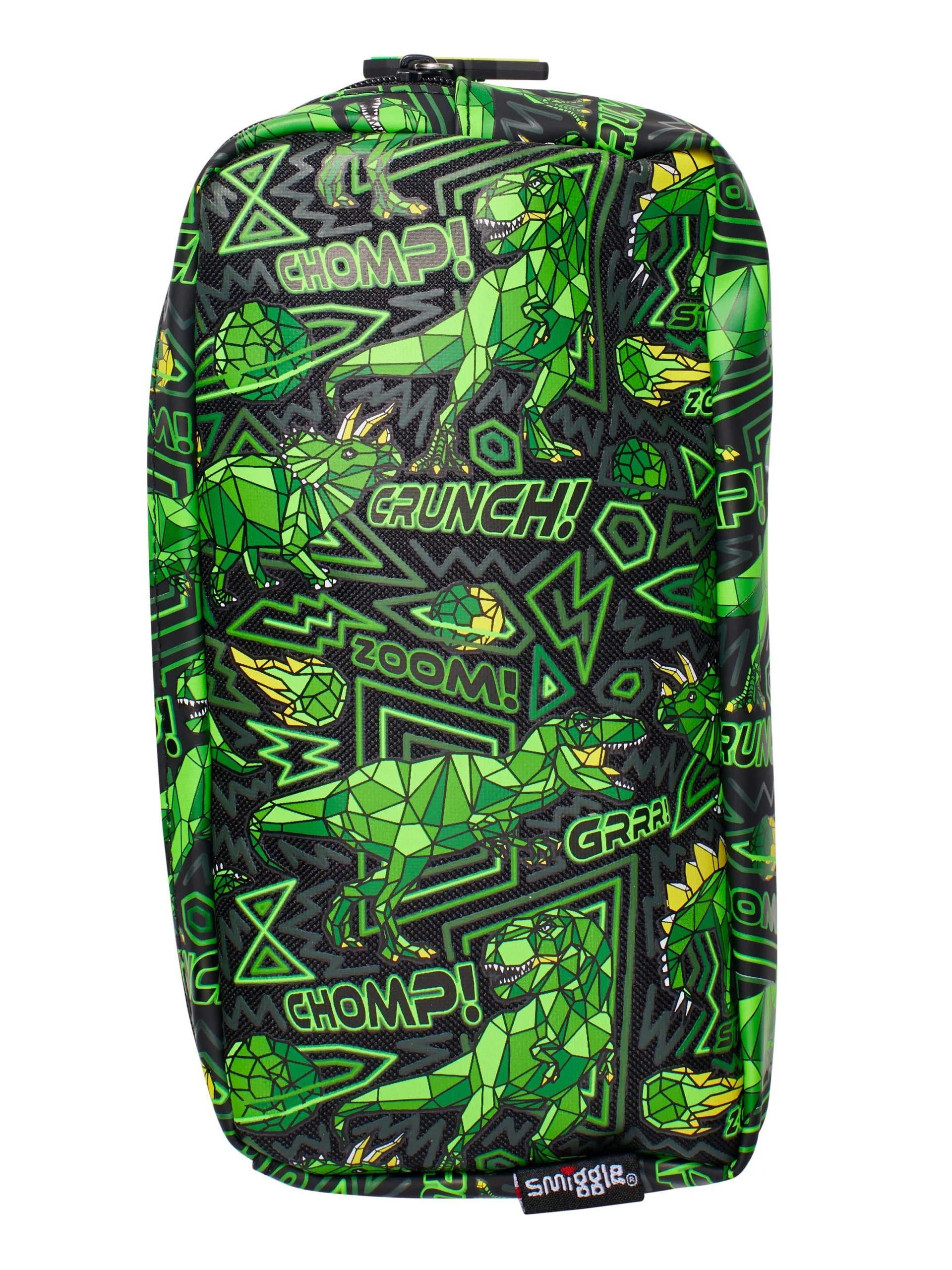 Smiggle - Wild Side 4lü Okul Çanta Seti-Dinossi