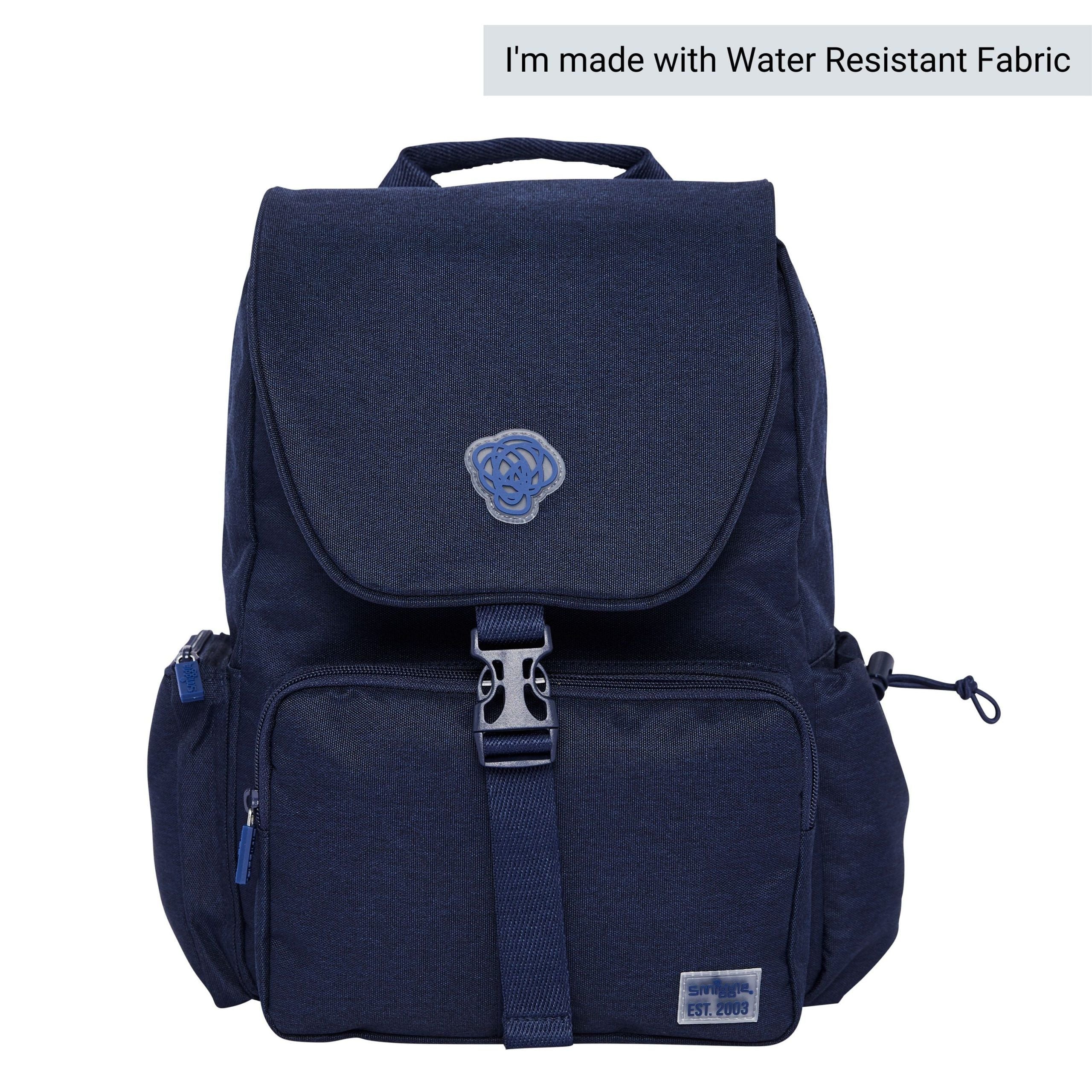 Smiggle - Sorbet Park Lacivert Su Geçirmez Sırt Çantası-Dinossi