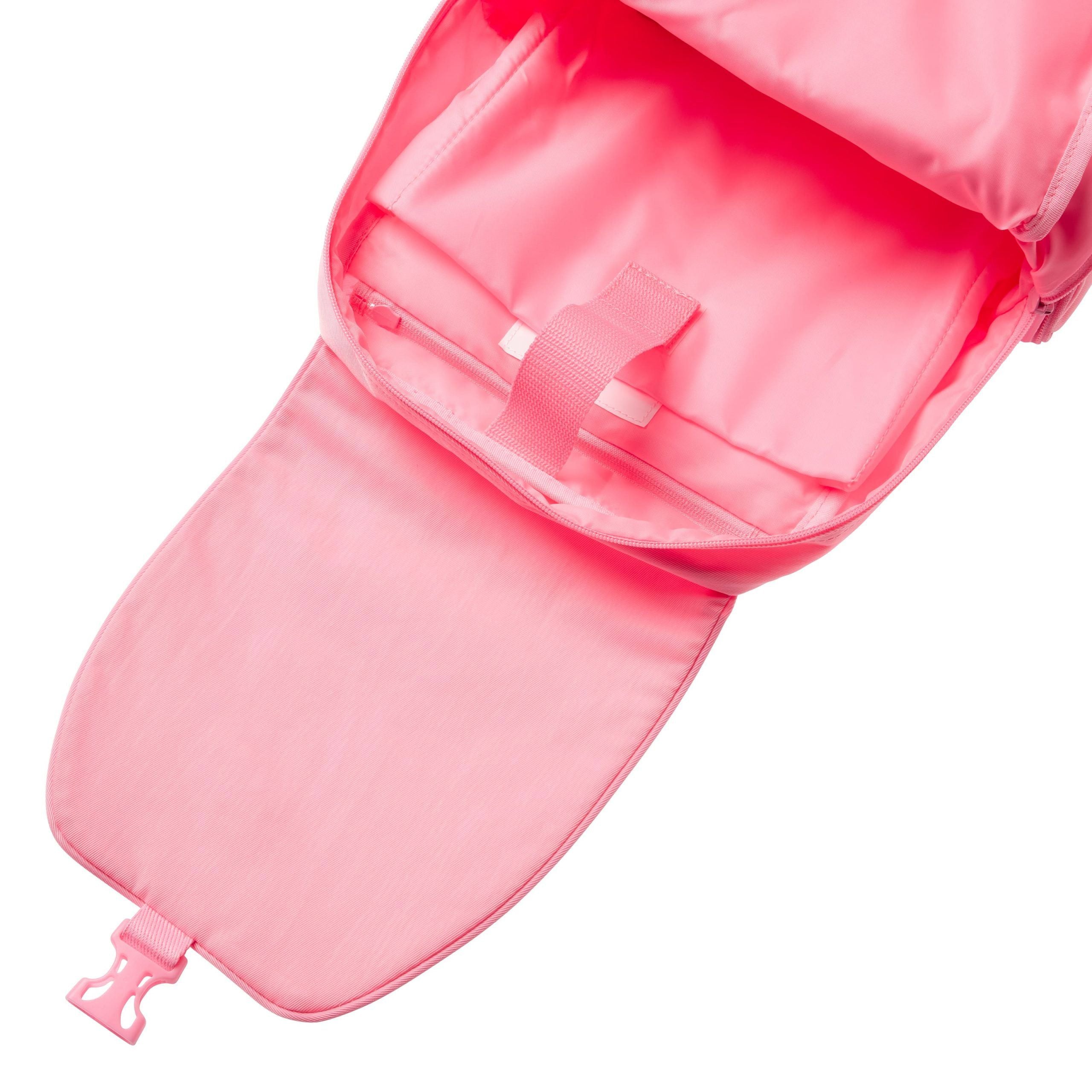 Smiggle - Sorbet Park Pembe Su Geçirmez Sırt Çantası-Dinossi