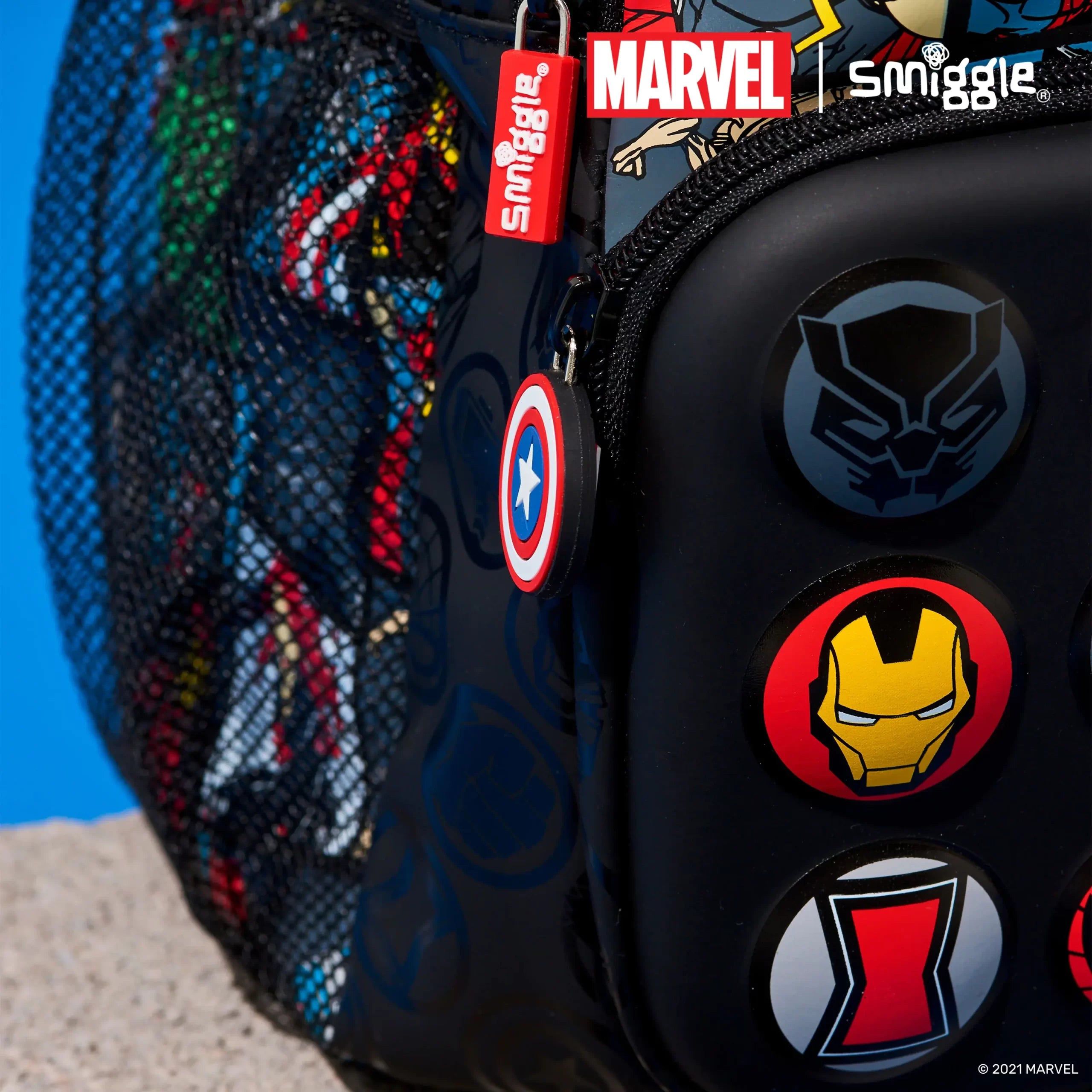 Smiggle - Marvel Klasik Sırt Çantası-Dinossi