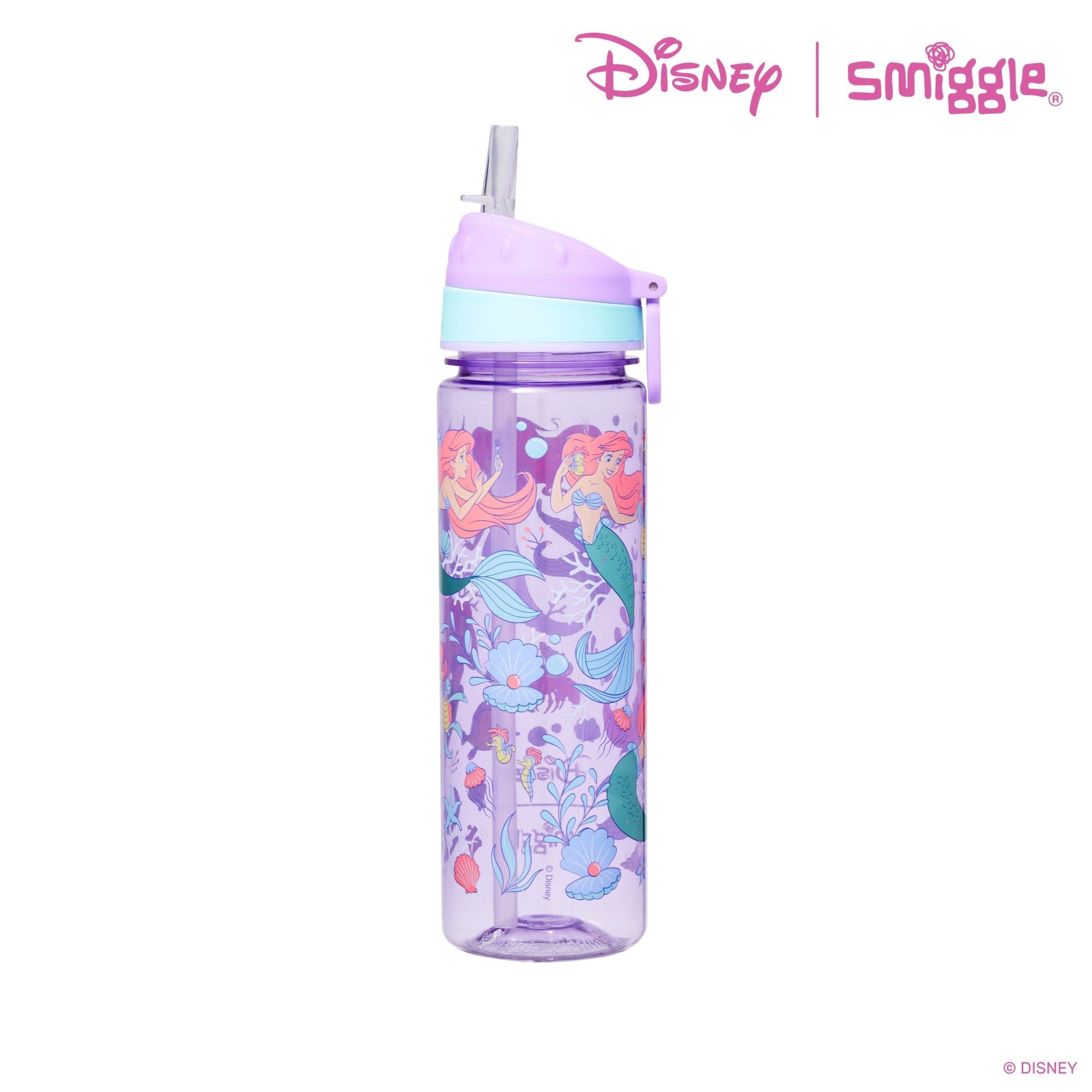 Smiggle - Disney Prenses Pipetli 650ML BPA İçermeyen Suluk-Dinossi