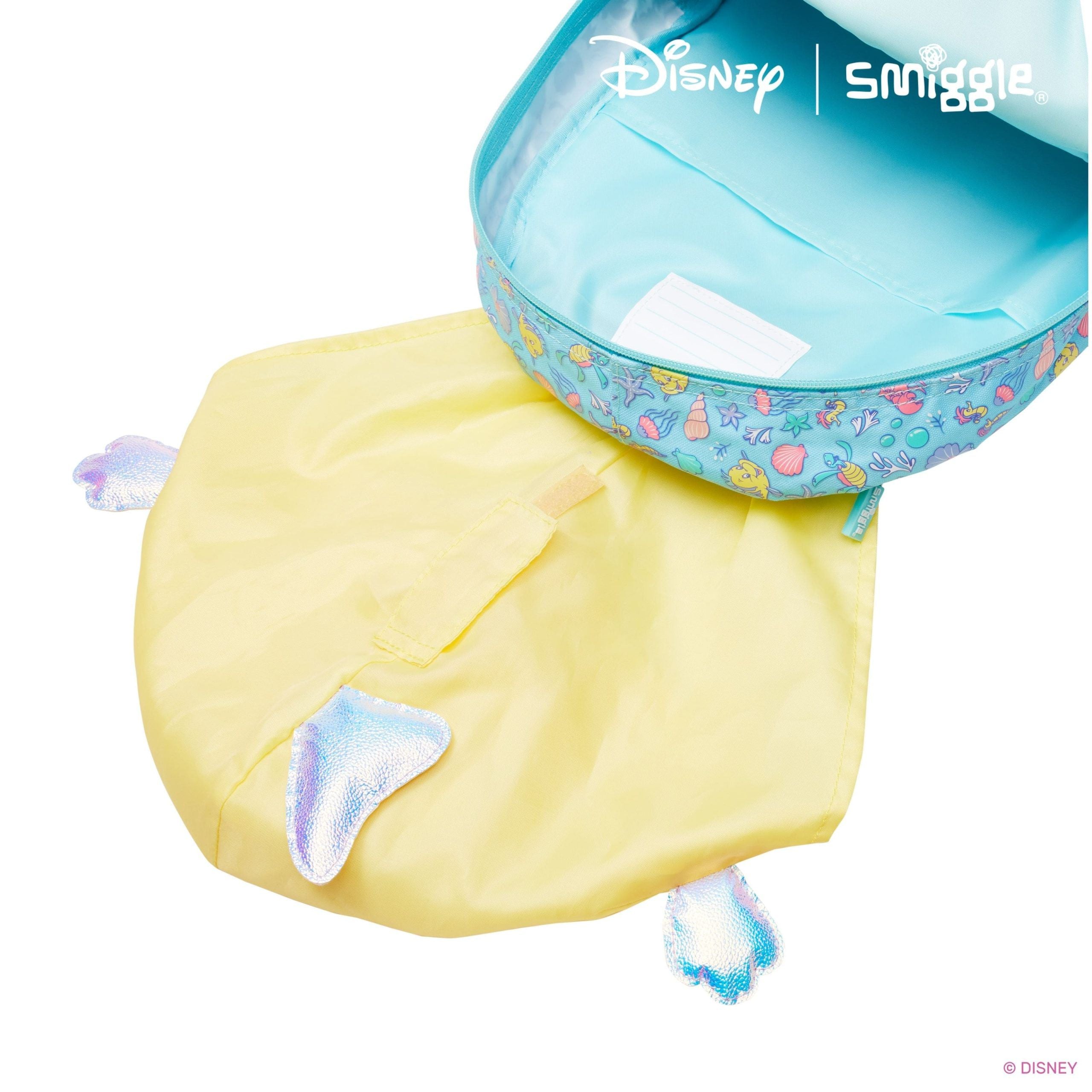 Smiggle - Disney Prenses Junior Hoodie Sırt Çantası-Dinossi