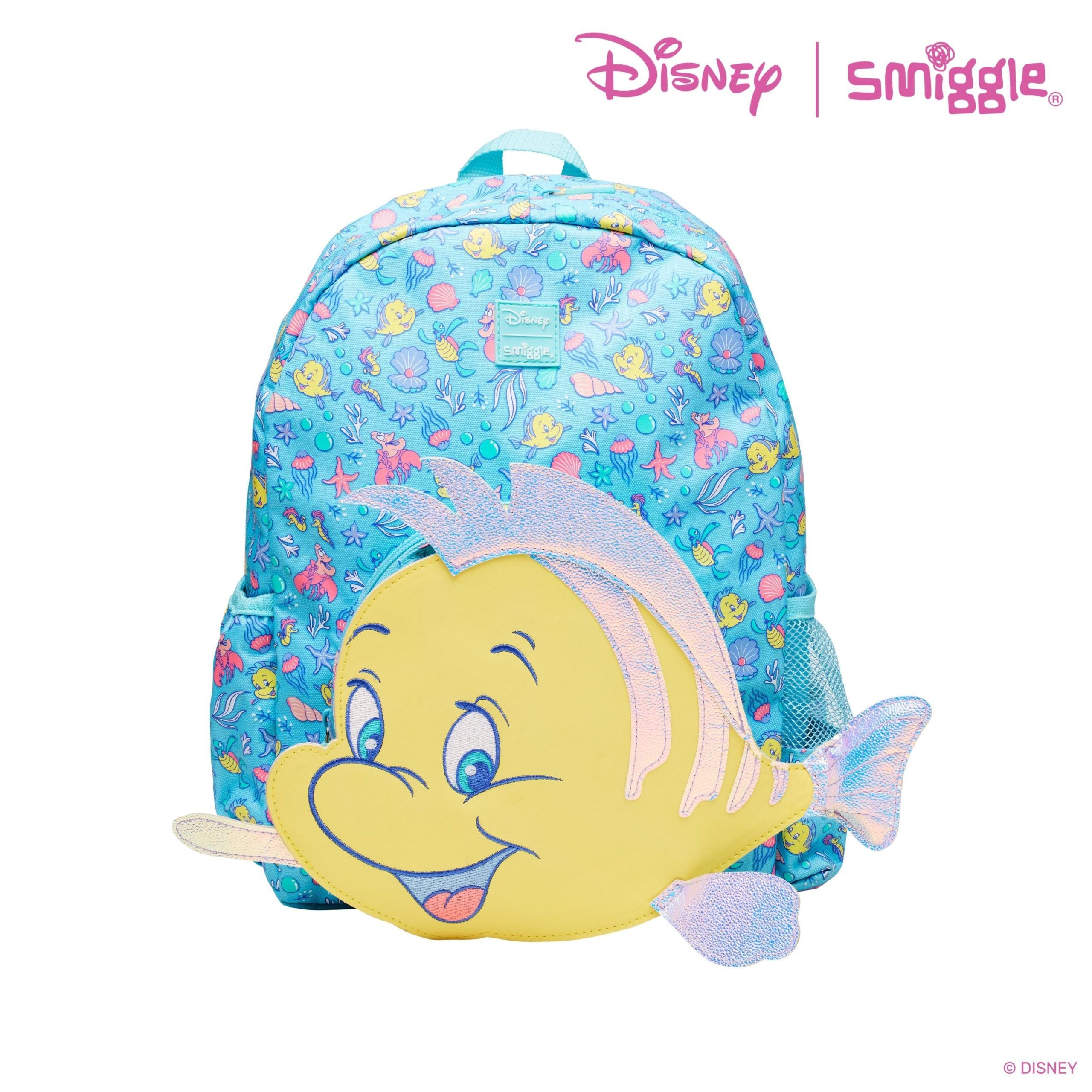 Smiggle - Disney Prenses Junior Hoodie Sırt Çantası-Dinossi