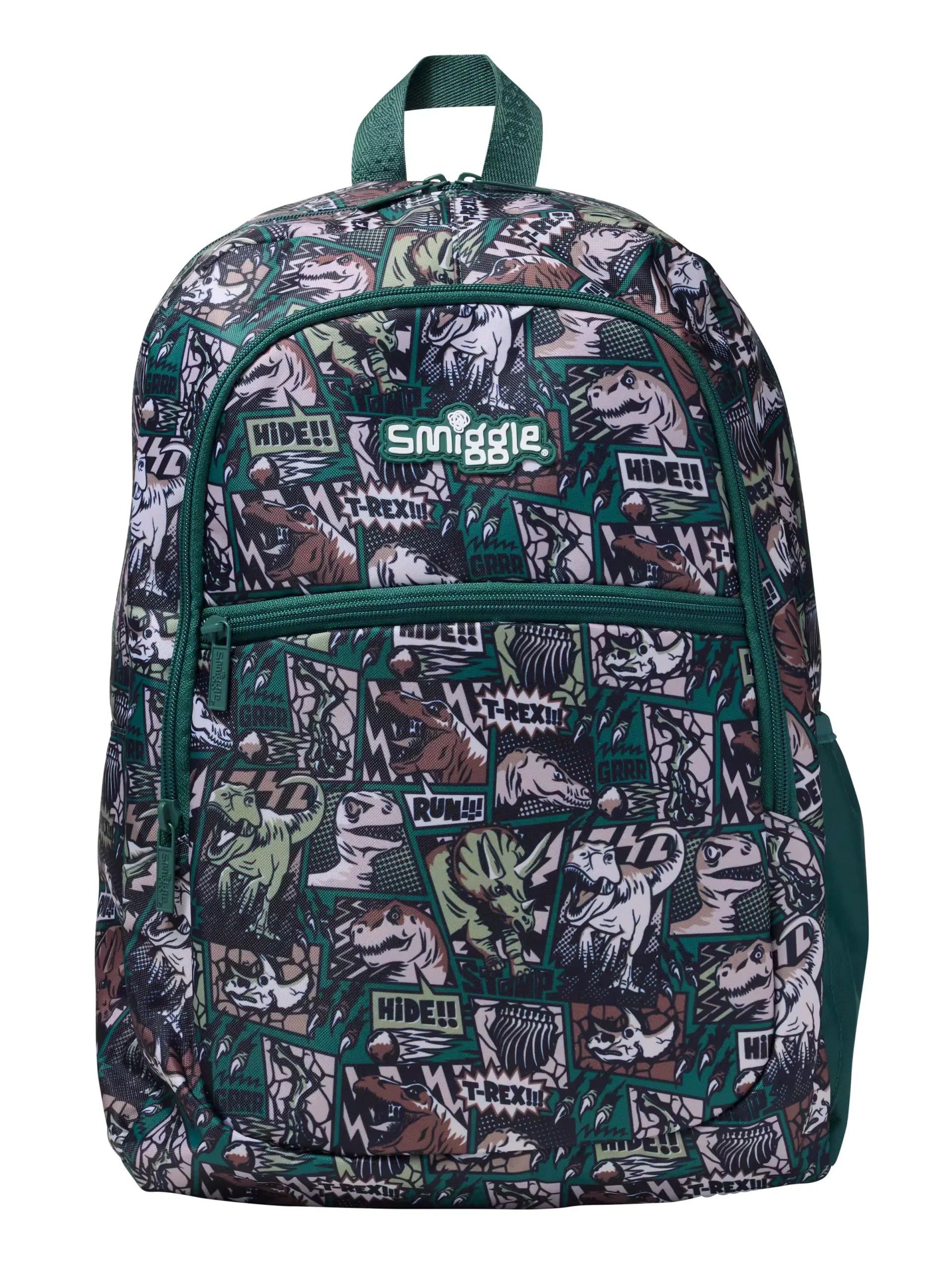 Smiggle - Wonder World 4lü Okul Çanta Seti-Dinossi