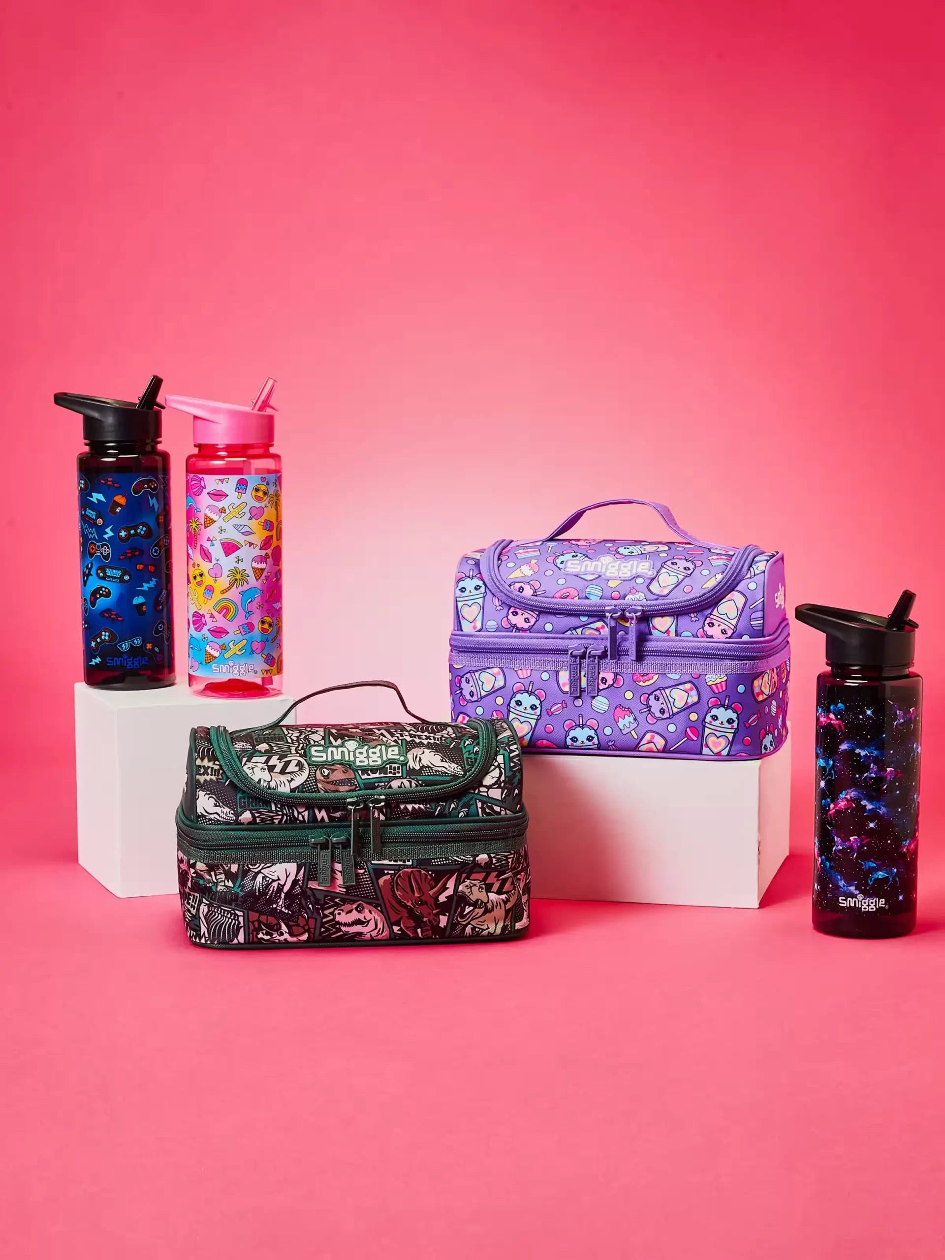 Smiggle - Wonder World Game 750Ml BPA'sız Suluk-Dinossi